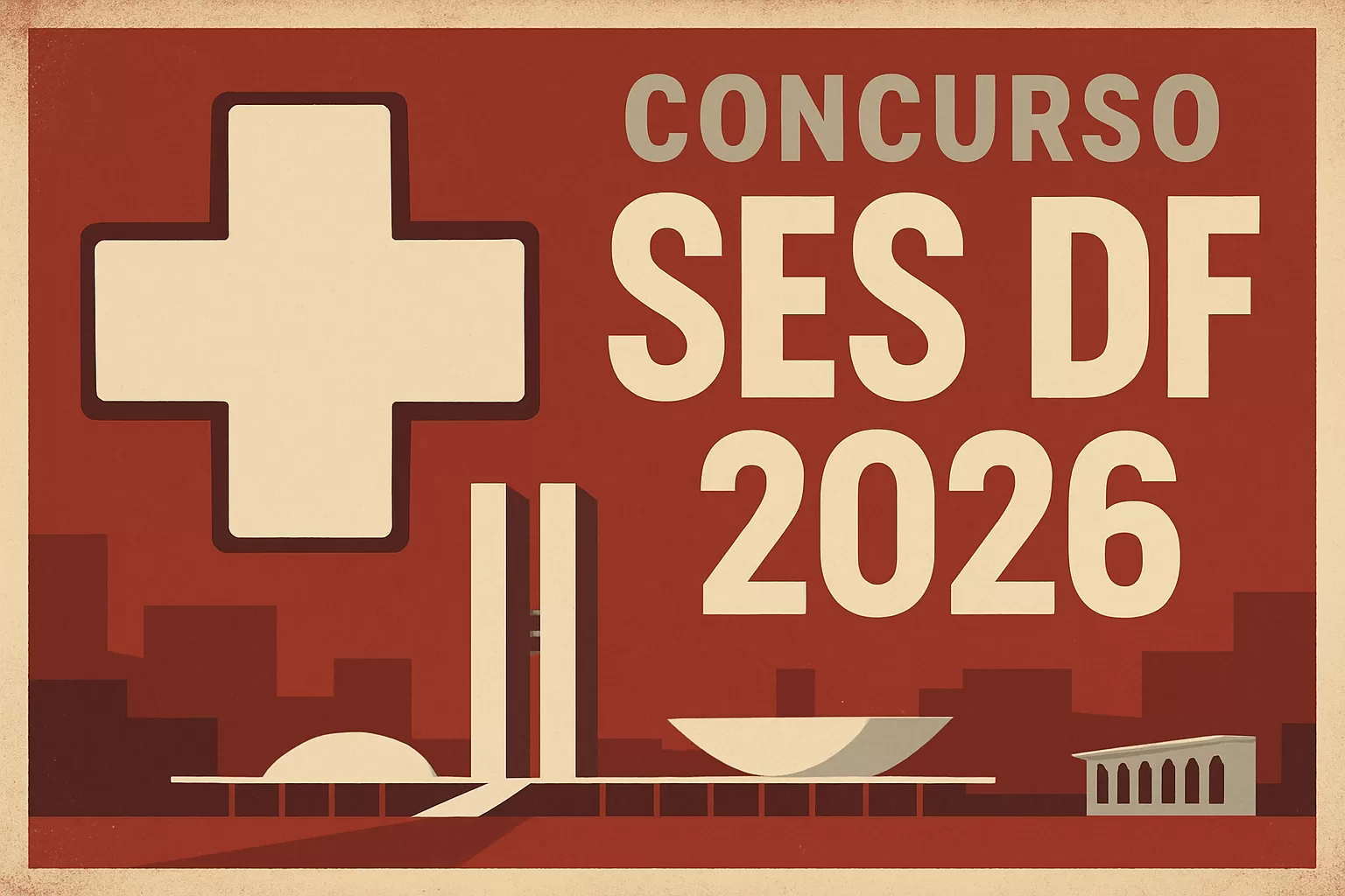 Concurso SES DF 2026