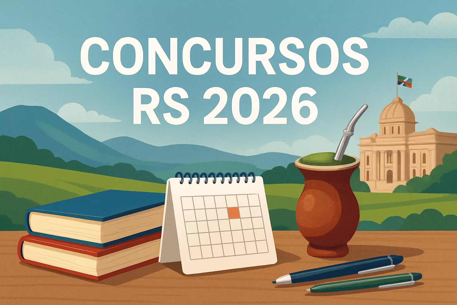 Concursos Rio Grande do Sul 2026