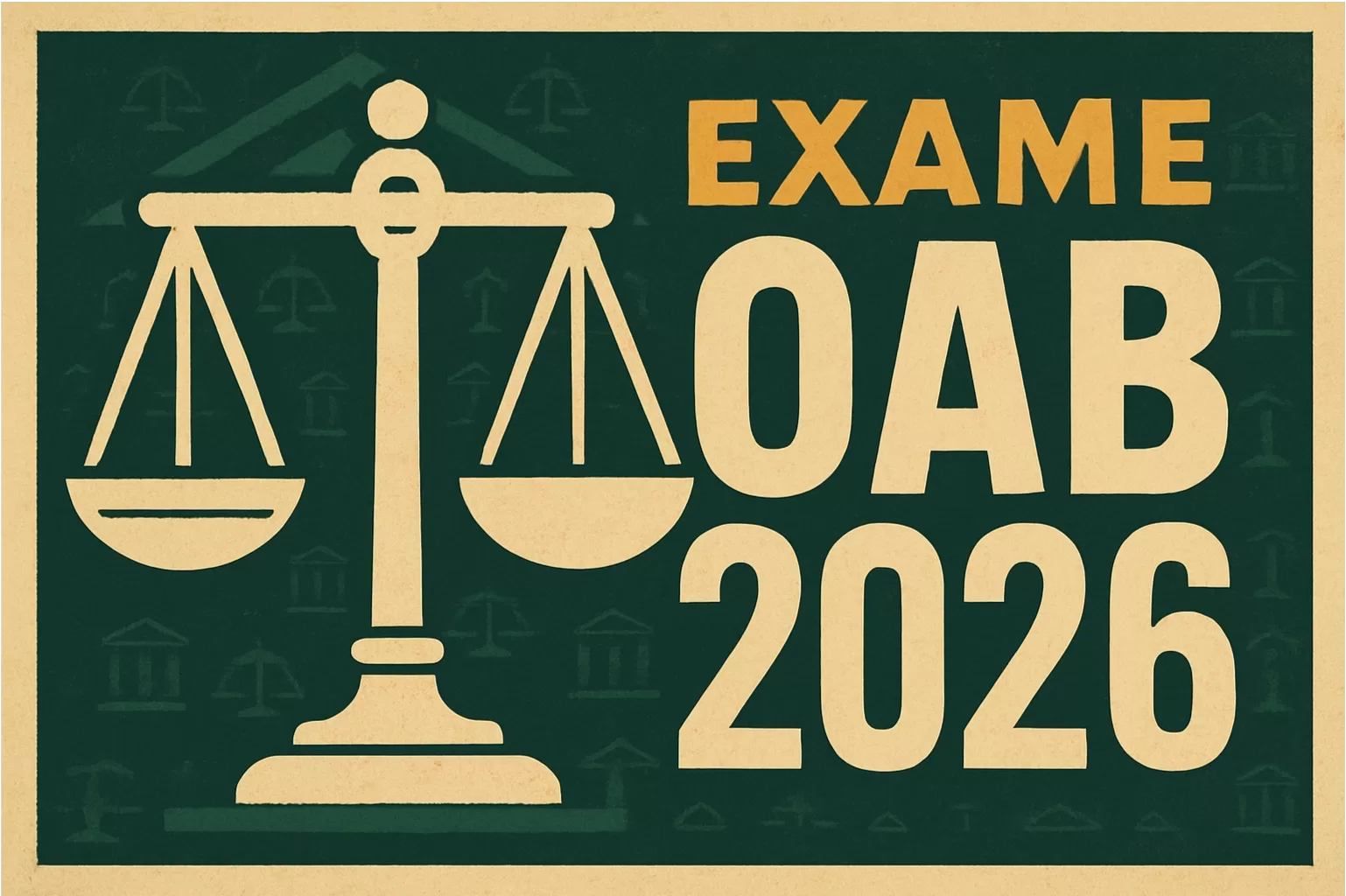 Calendário OAB 2026