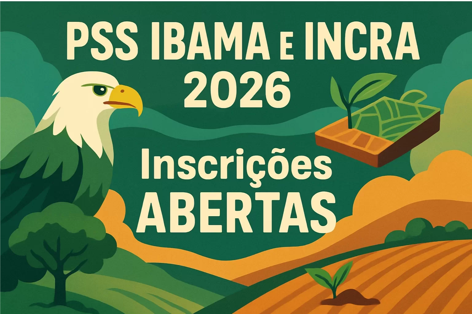 PSS IBAMA e INCRA 2026