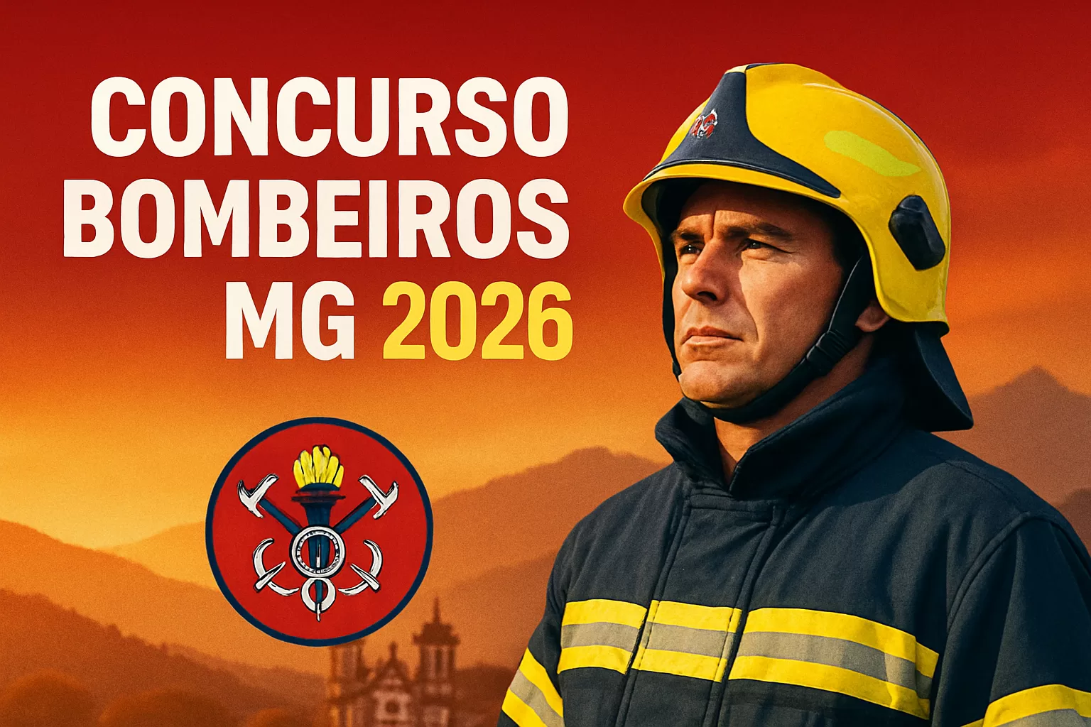 Concurso Bombeiros MG 2026