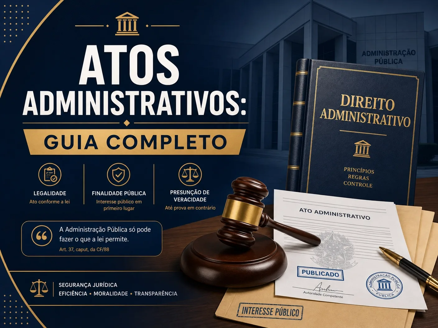 Direito Administrativo: Atos Administrativos – Guia Completo